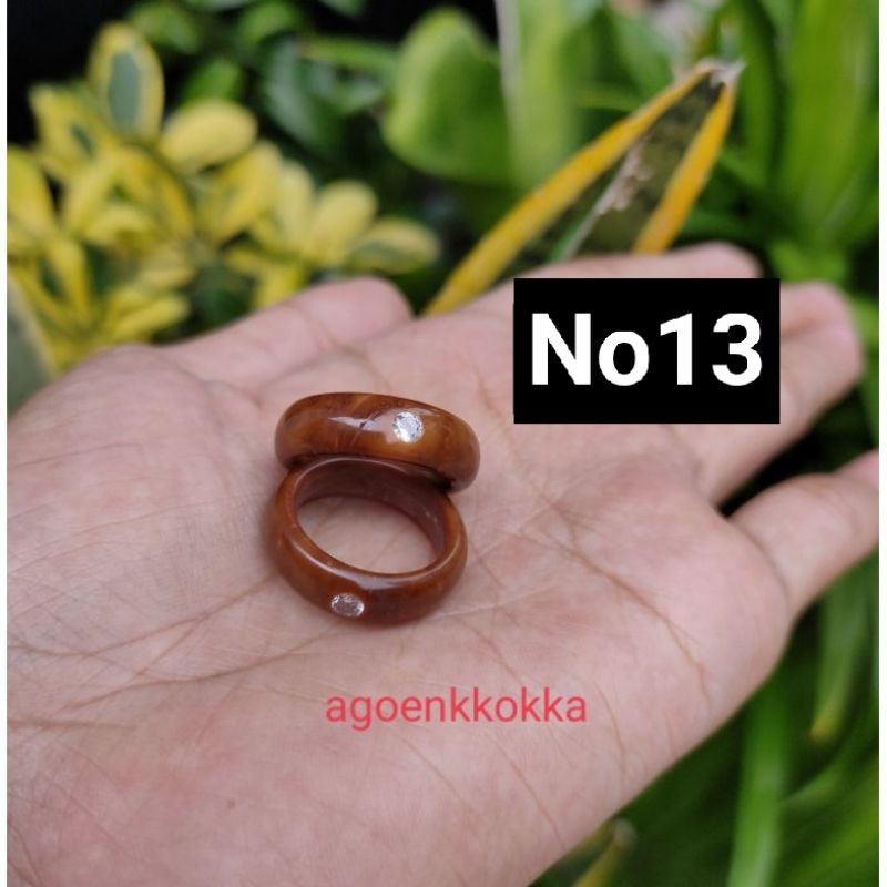 Cincin mata 1 coklat ukuran 13 kokka kaukah