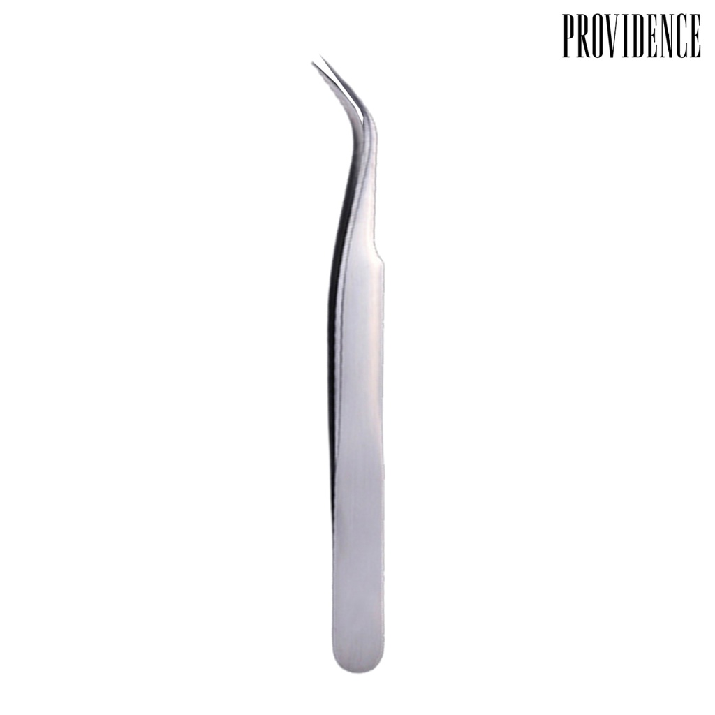 Providence Eyelash Tweezers Professional Makeup Tool Silver Color Stainless Steel Eyelash Tweezers for Beginners