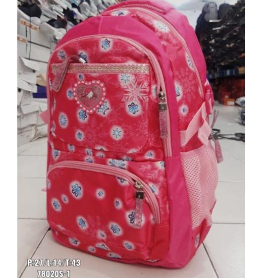 Harga TERMURAAH.. Tas ransel alto anak perempuan TK,SD, SMP,SMA, alto silver girl original