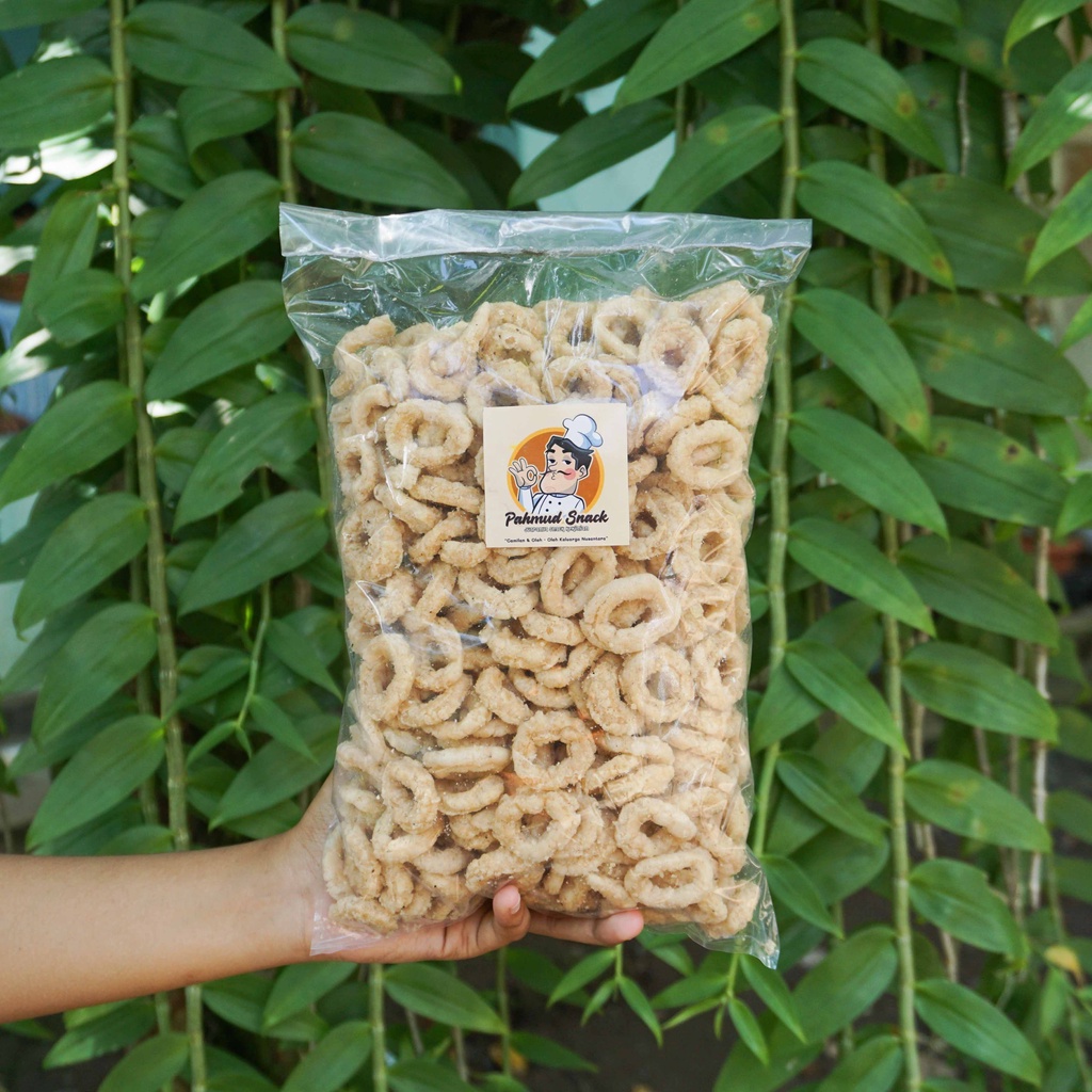 

Camilan Snack Cincin Rasa Udang Gurih Renyah 400 gram