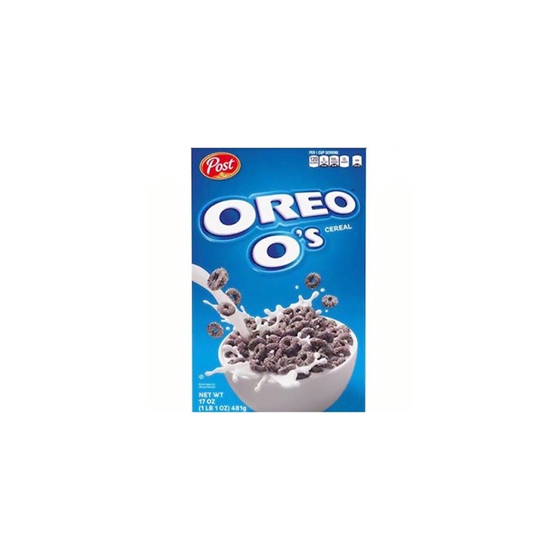 

Post Oreo O's cereal import 481 gr