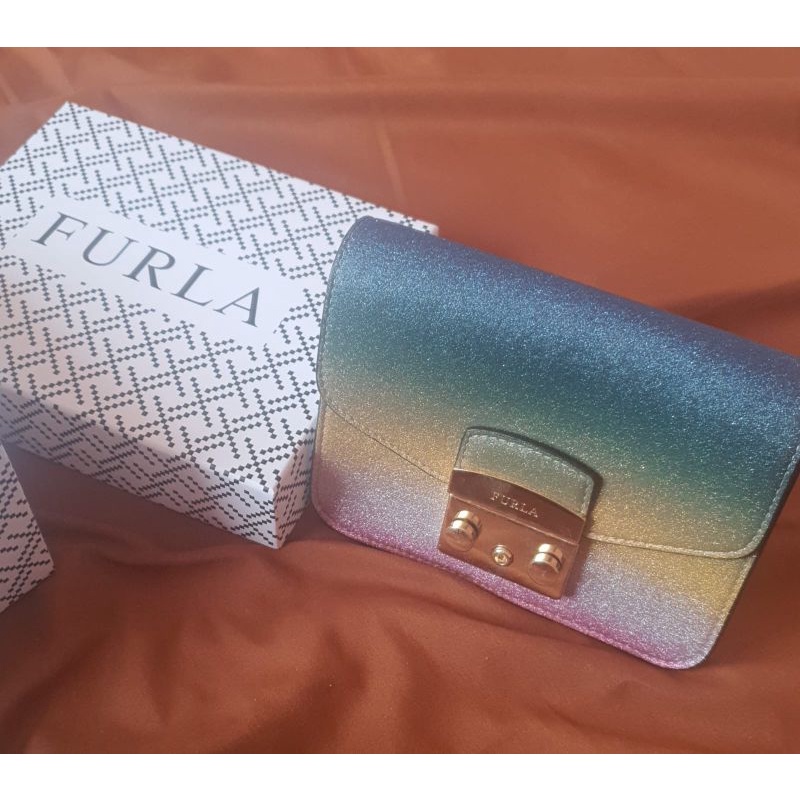 Furla Metropolis Rainbow Glitter