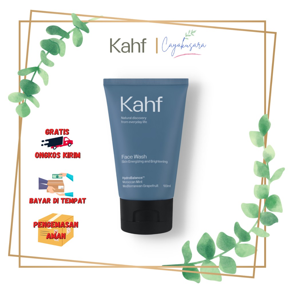 Jual Kahf Face Wash Skin Energizing and Brightening 100 ml Sabun