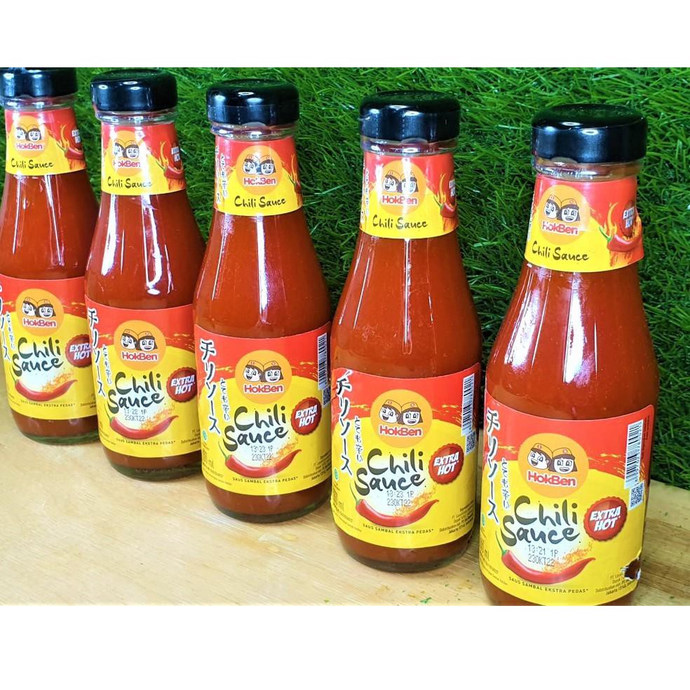 

{SP LKI 16F7Ac} Chili Sauce Hokben 200ml / Sambal Hokben / Extra Hot / Halal の