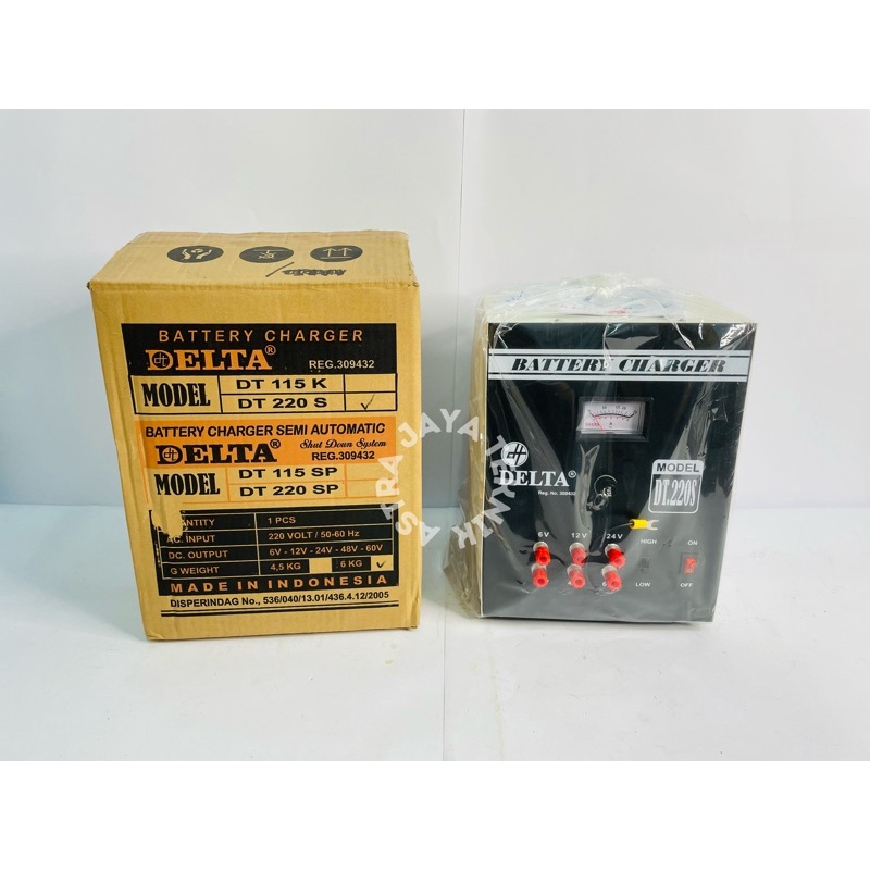 Battery Charger Delta DT 220 S Cas Aki 20A