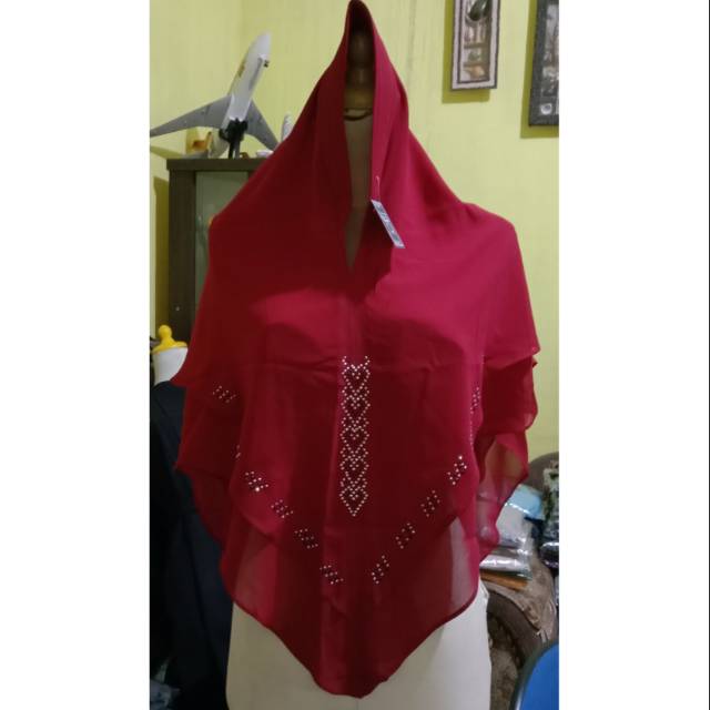 Khimar ceruty babydol ( Aulia hijab )