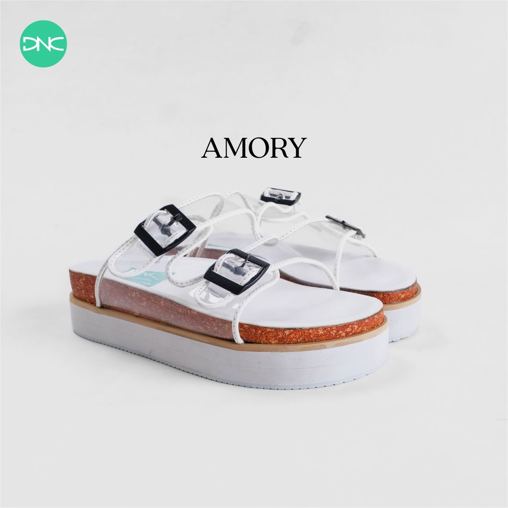 Sepatu fashion wanita murah nyaman original - DNC Amory In White