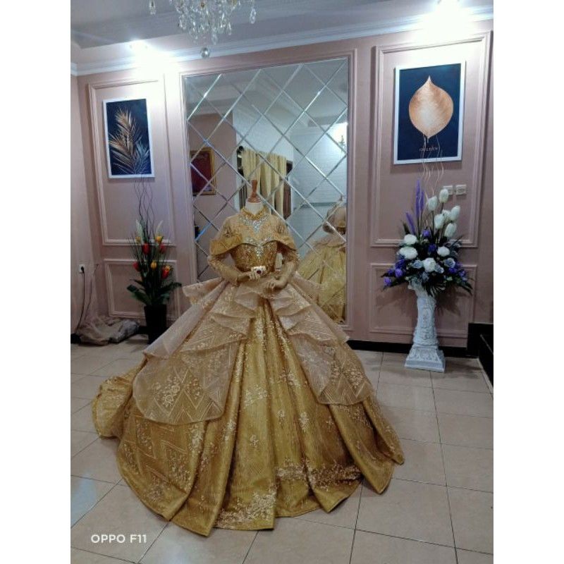 Gaun pengantin barbie/gaun pengantin