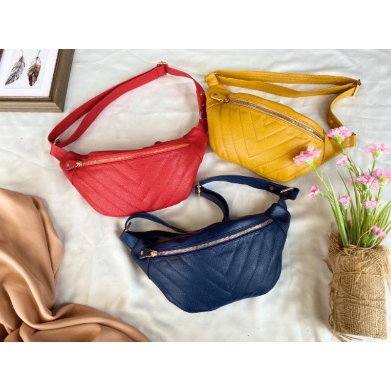 TAS WB WANITA KULIT SAPI ORIGINAL PAPIRUT GARUT