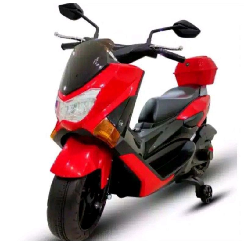 Jual Sepeda Motor Motoran Aki/Mainan Anak PMB 588 Nmax Sepeda Motor Aki