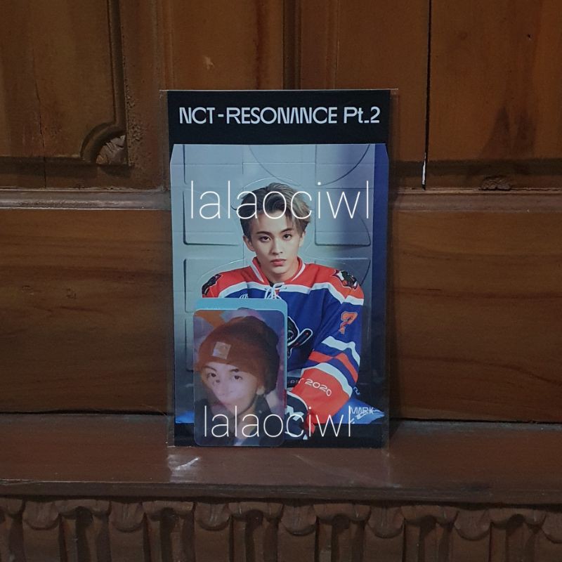 NCT 127 - Mark Goods Holo Lenticular Standee Photocard PC Set Resonance PT.2
