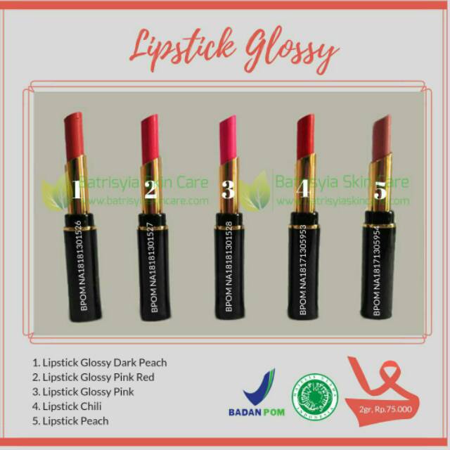 Lipstik glossy