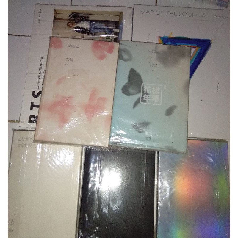 ALBUM BTS FULLSET KOLEKSI PRIBADI MOTS 7: VER. 1 (SEALED) VER.4 ANSWER: S HER: L TEAR: Y