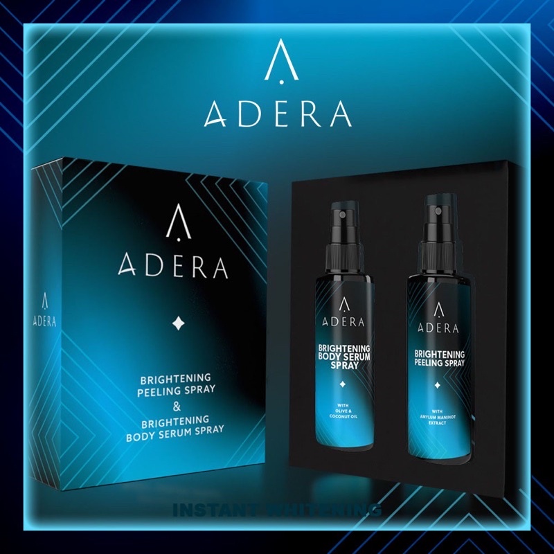 Adera Brightening Body Spray & Brightening Peeling Spray