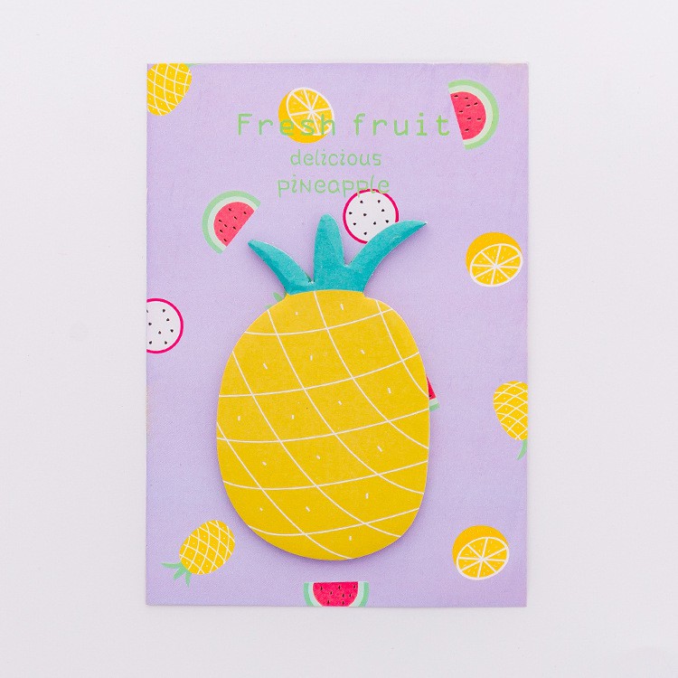 Sticky Note Fresh Fruit-Nenas / Pinapple