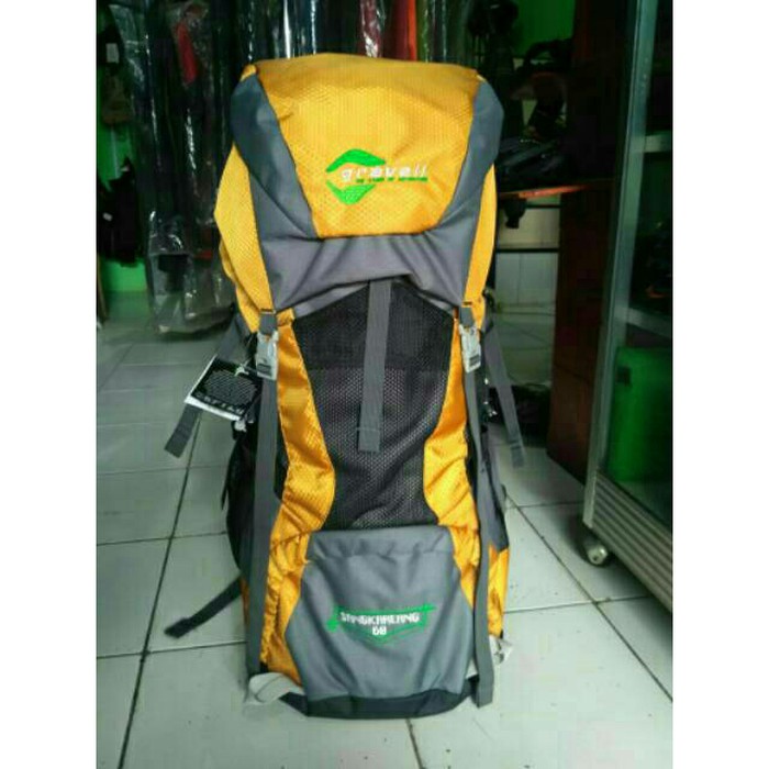 HOT SALE TAS GUNUNG KERIL, CARRIER GRAVELL SANGKAREANG 60L, INCLUDE COVER BAG TERMURAH