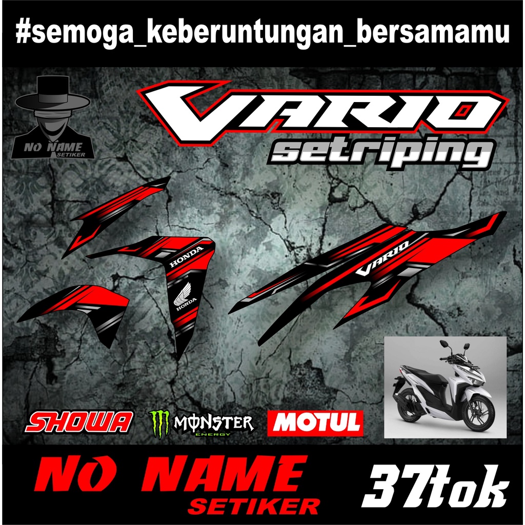 Stiker Striping Variasi Lis Semifull Vario 125 / 150 (37tok) New 2018 2019 2020