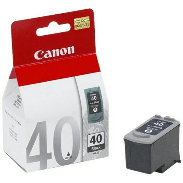 Cartridge Canon PG40 Printer ip1180, iP1200, iP1300, iP1600, iP1700,iP1880, iP1980, iP2200, iP2580