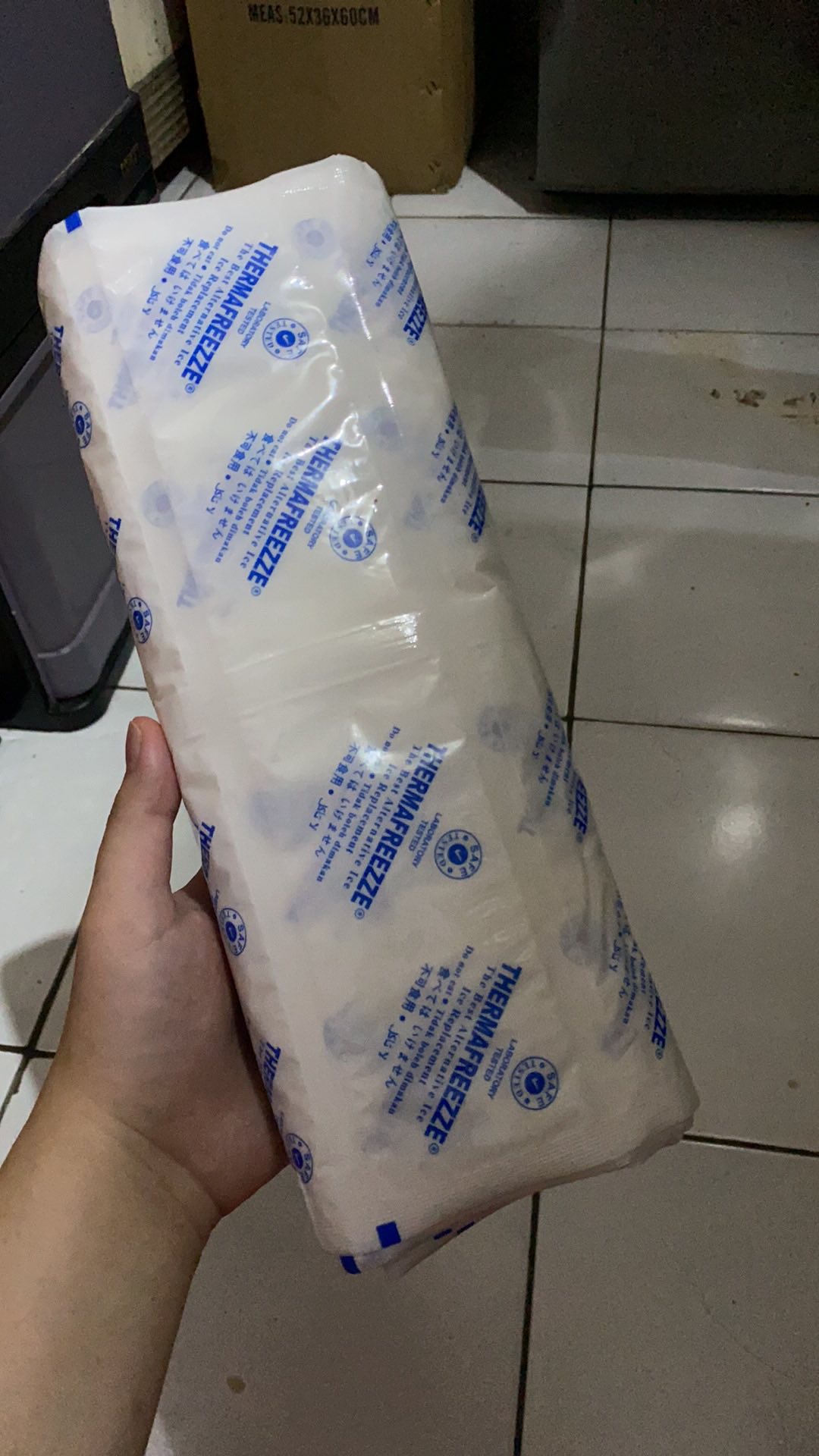 Thermafreeze Ice Gel Lembaran Dry Ice Pack Kering