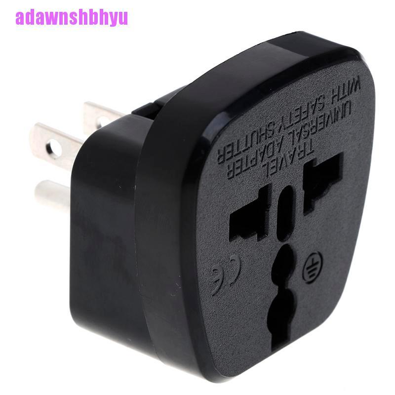 Adapter power plug EU UK AU Ke US USA Canada AC Universal Untuk travel