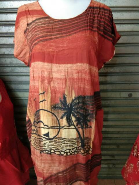 NEW UPDATE Daster Midi Standar Warna Pantai Random