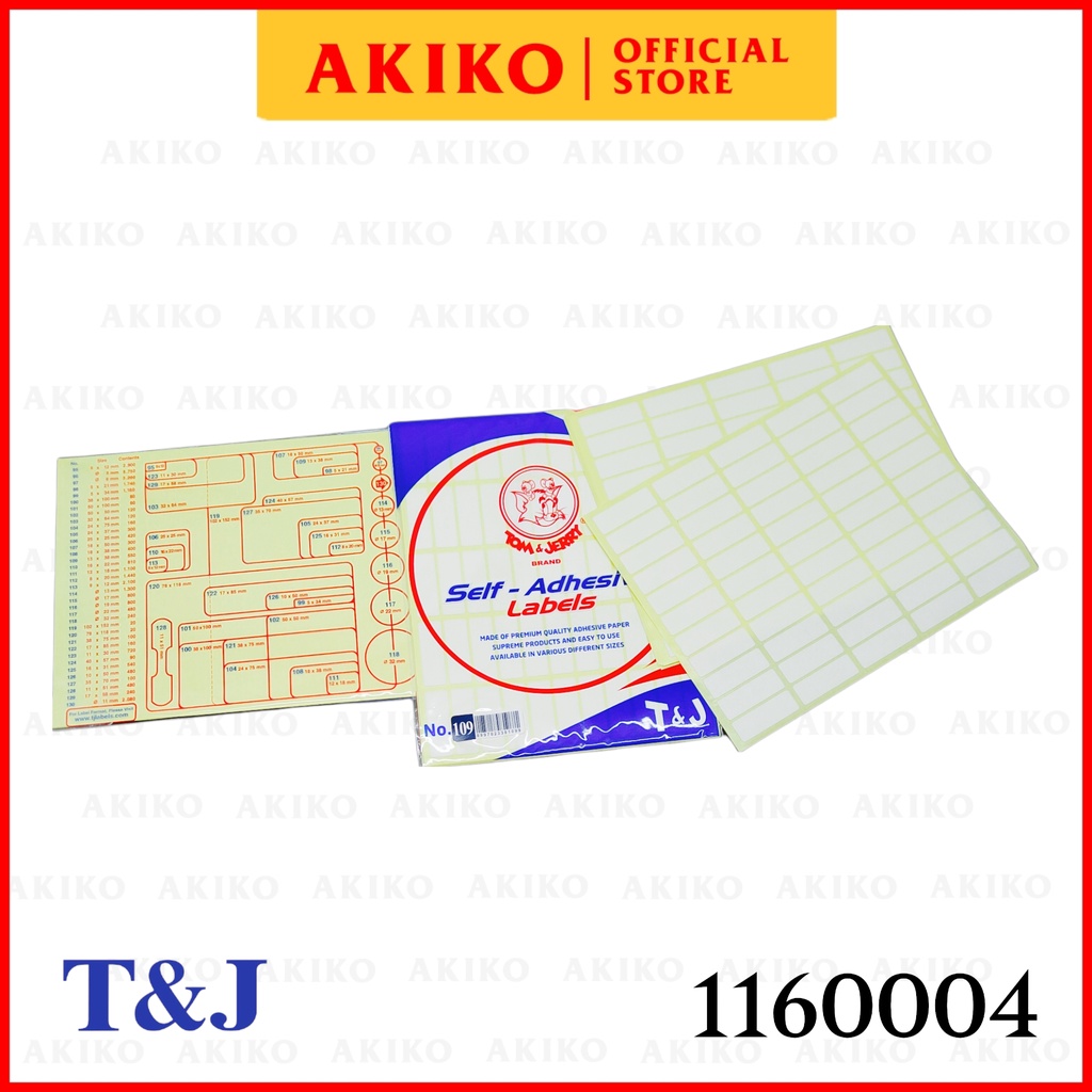 

Label T&J 109