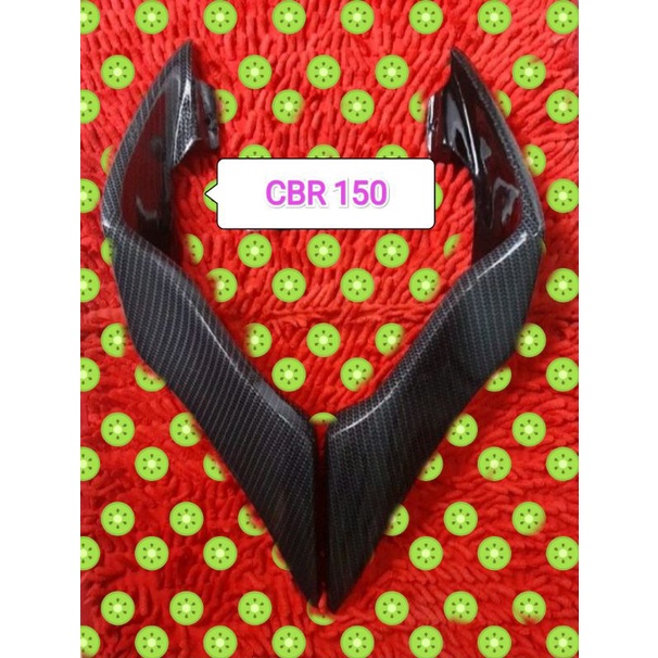 AERO CBR150 FACLIFT AERO WINGLET SAMPING WINGLET GP CARBON WTP BUKAN KEVLAR