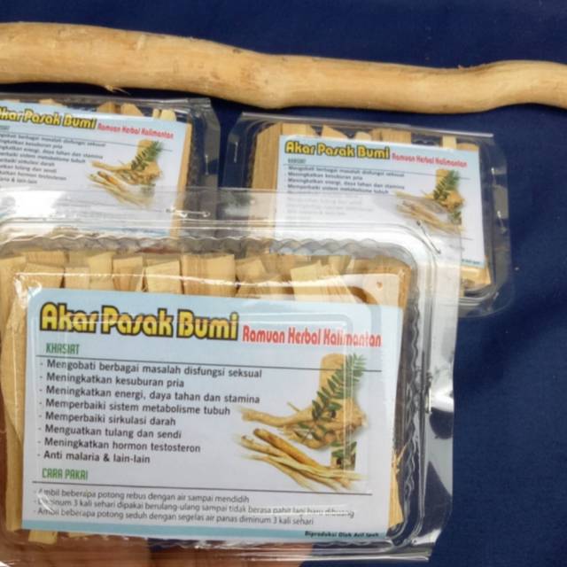 

Herbal pasak bumi khas borneo kemasan kecil
