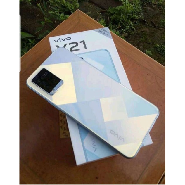 VIVO Y21 RAM 4+1/64 FULSET HP SECOND MURAH BERKUALITAS