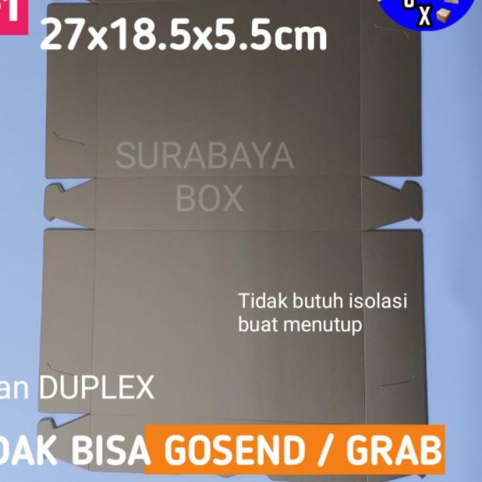 

✪ isi 10 KOTAK HAMPERS GOLD B-1 DUPLEK KARDUS BOX KADO SESERAHAN BAJU HIJAB DUS KAOS PACKING ™