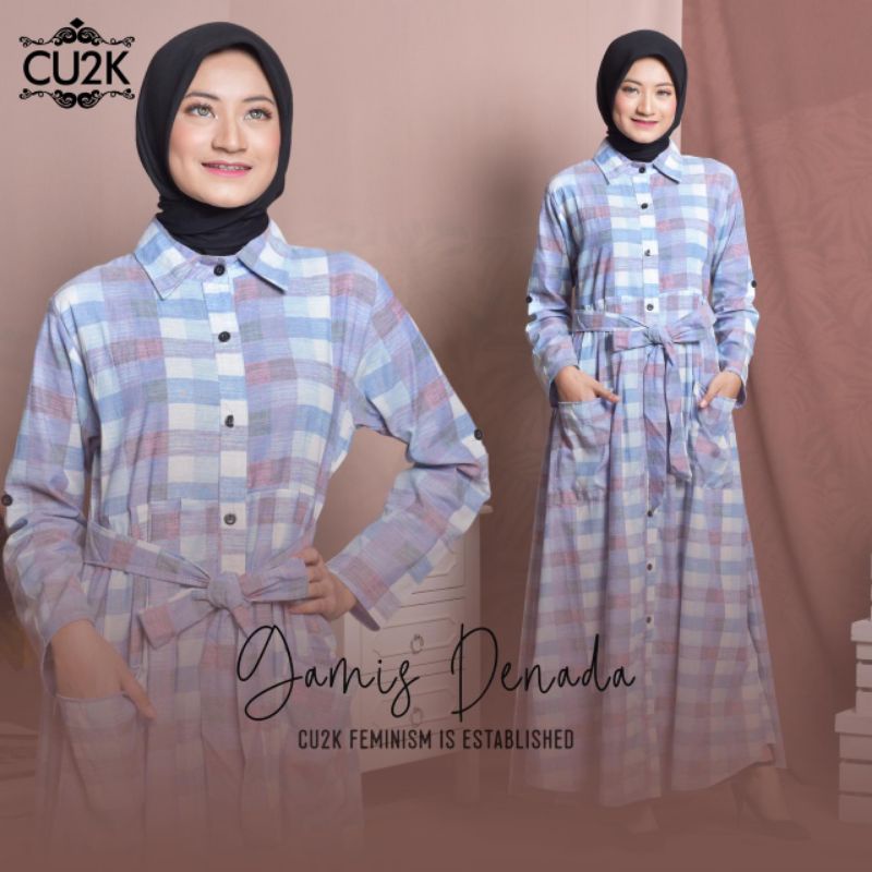 Gamis Cu2k model Denada Cu2k original