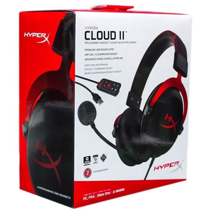 HyperX Cloud II - Pro Gaming Headset