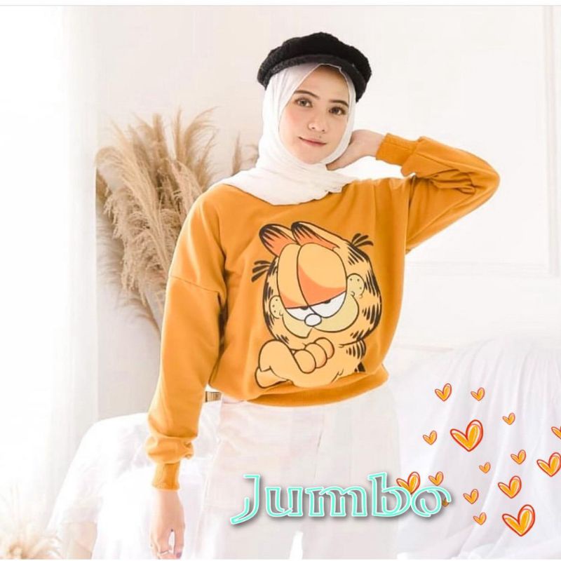 SWEATER JUMBO GARFILD OVERSIZE