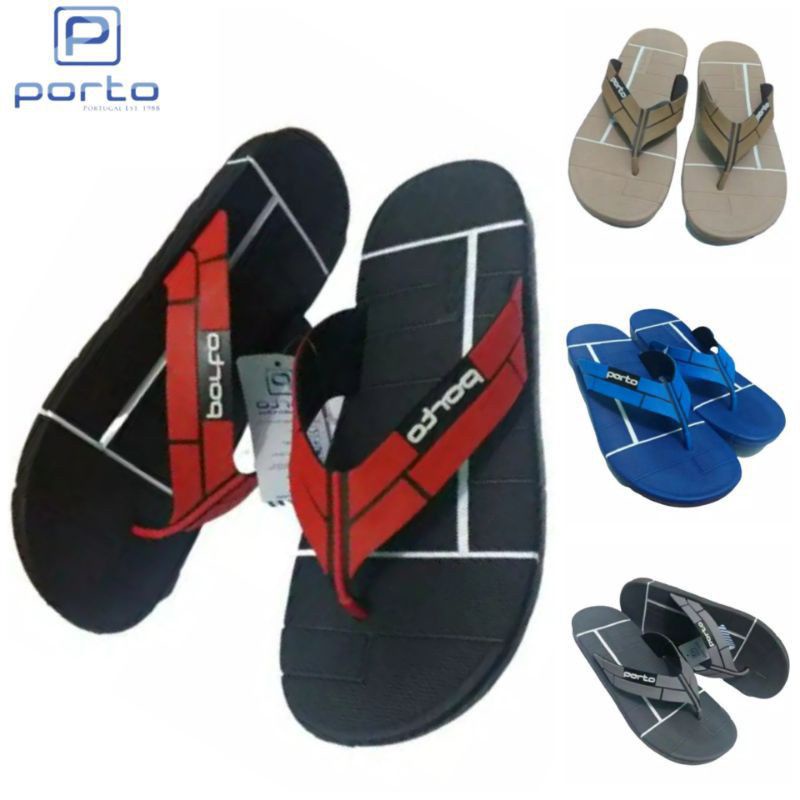 Sandal Jepit Karet Pria Porto Sandal Karet Porto 1034