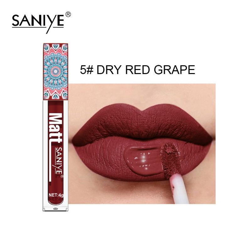 Medan Termurah matte lip Cream tahan lama liquid lipstik waterproof saniye