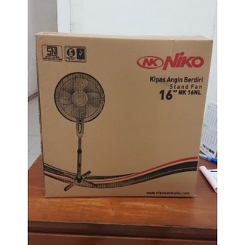 NIKO Kipas Angin Berdiri 16&quot; Stand Fan 16 Inch NK-16NL Kaki Silang