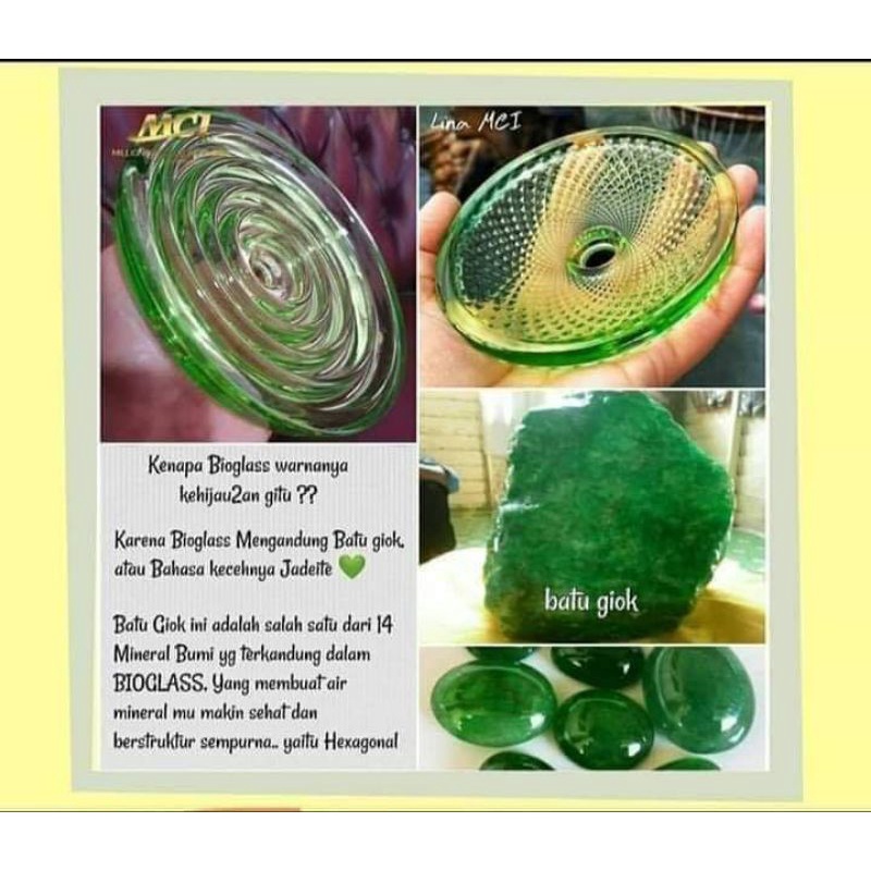 Bioglass MCI Biomini original bioglass MGI bioglass kaca kesehatan Bioglass terapi kesehatan