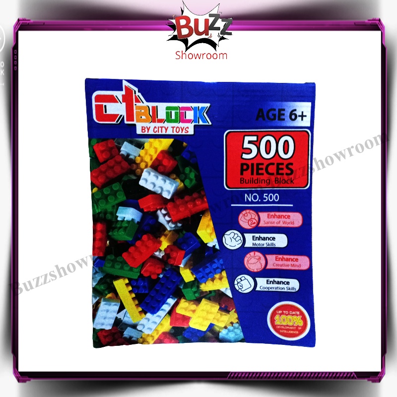 Building Blocks 500pcs Mainan Bricks Block Blok Classic Brick