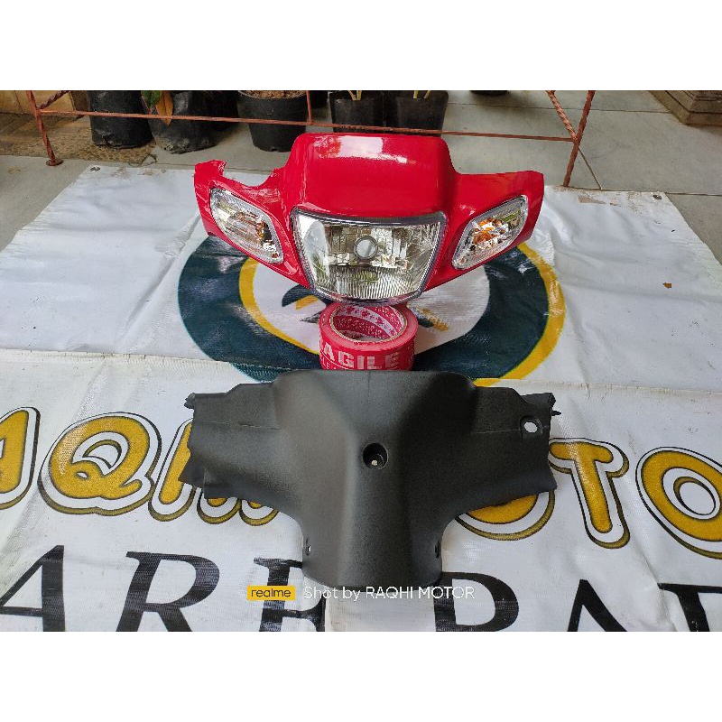 Batok Depan Belakang FIZR / Fiz r Merah - Plus Reflektor Lampu Depan