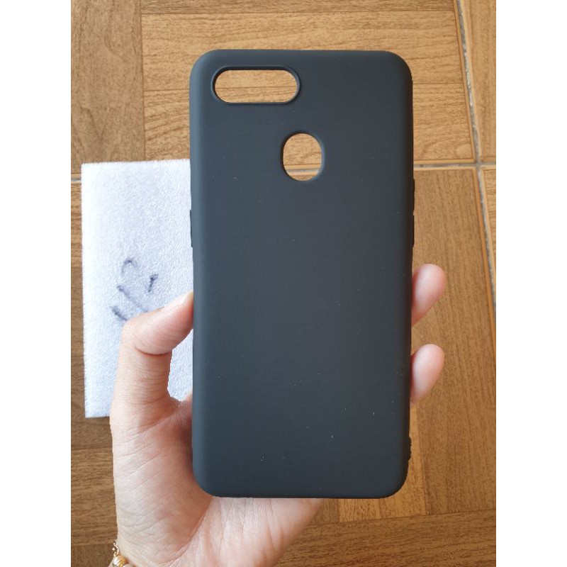 Softcase / Silikon Slim Black Matte OPPO A12
