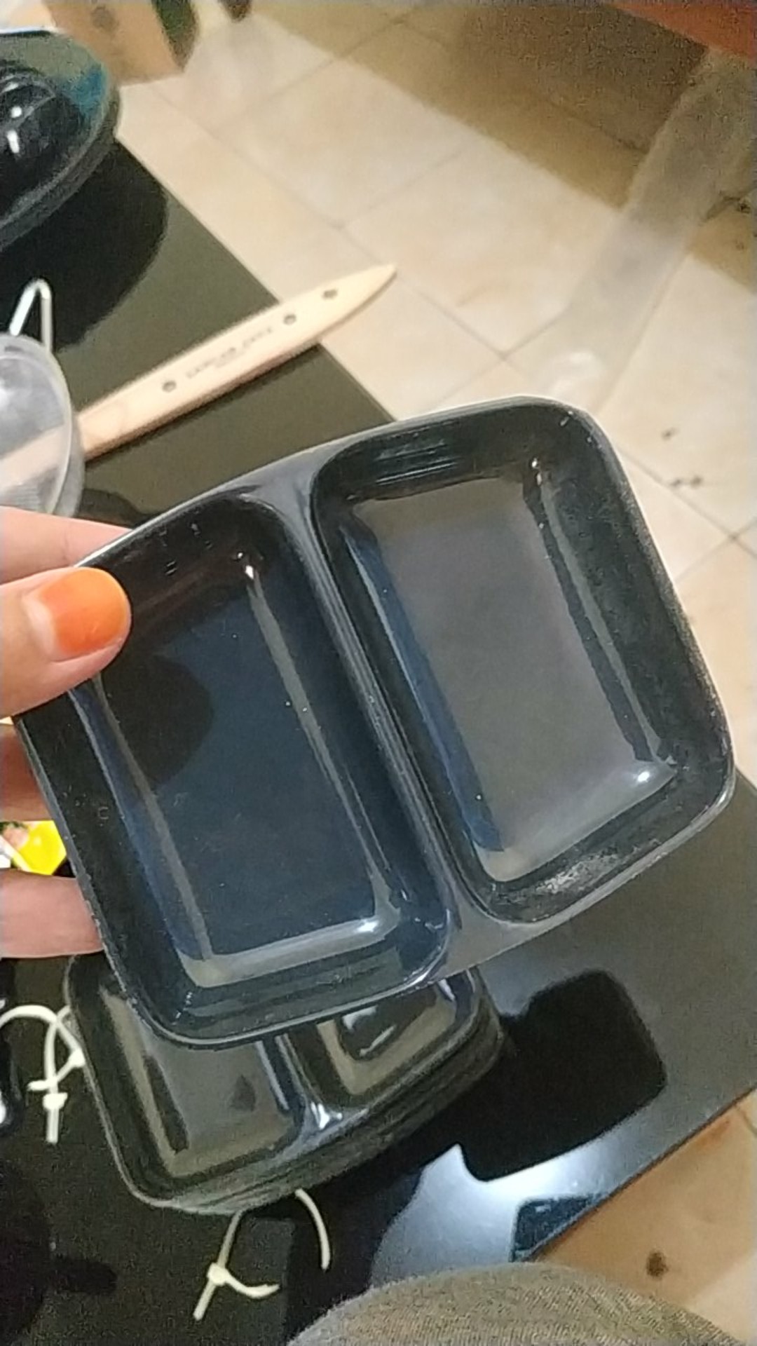 6 Pcs Tempat Sambal Double Sa866 - Melamin