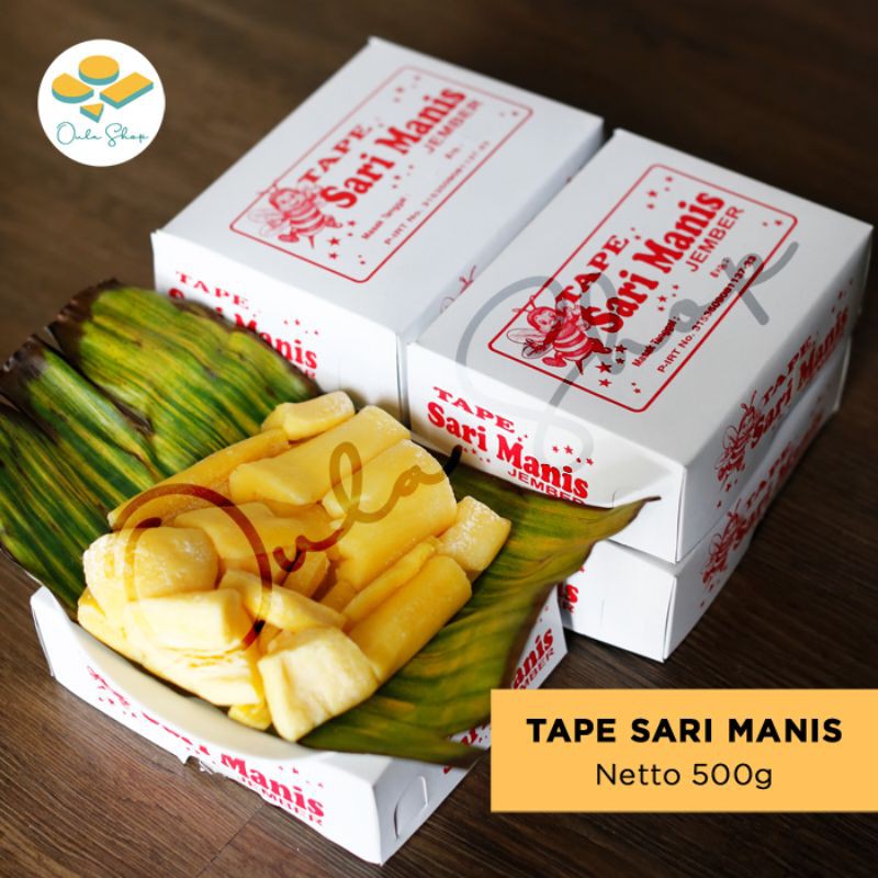 

TERMURAH Tape Sari Manis Jember 600 g