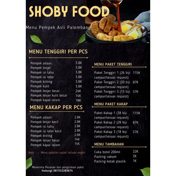 

Pempek Palembang Paling Enaakk !! Asli 100%