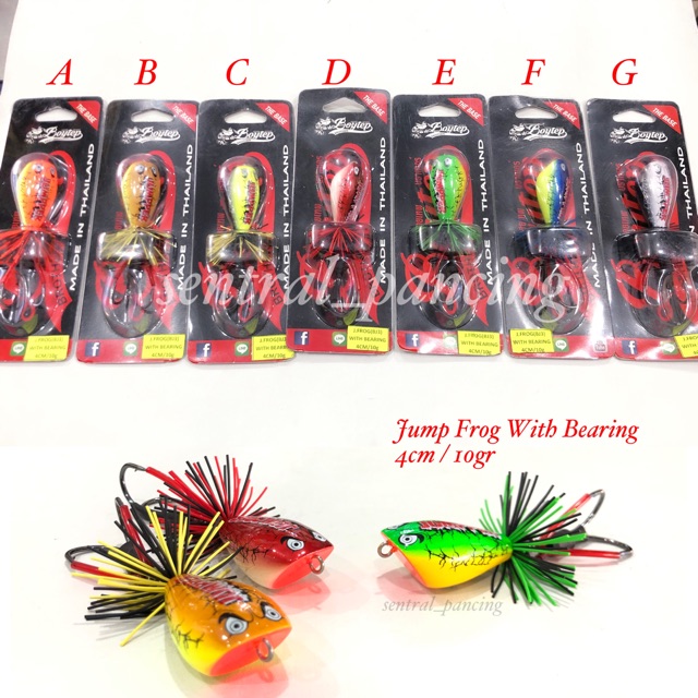Umpan Boytep Jumpper Jump Frog With Bearing 4cm / 10gr