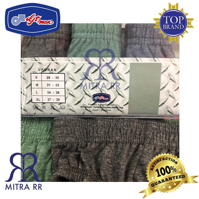 MitraRR Celana Dalam Pria GT Man Original GMY / CD Pria / Harga 1 KOTAK isi 3 POTONG