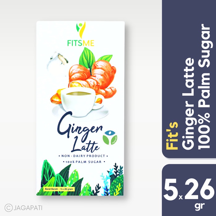 

Fits - Ginger Latte (5x26 gr) - Minuman Jahe - Organik (BERKUALITAS)