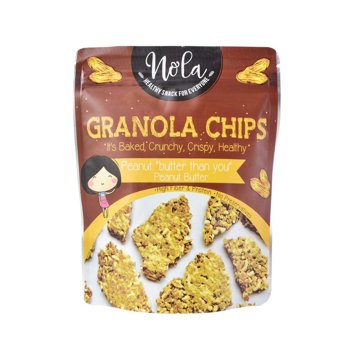 

Nola Granola Chips 100 Gr - Peanut Butter