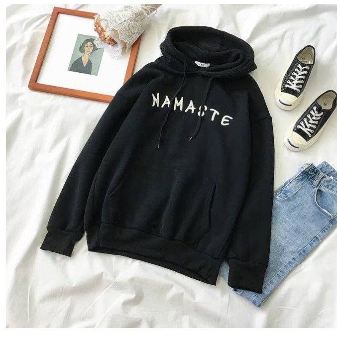 HOODIE UNISEX NAMASTE TEBAL PREMIUM TERBARU,