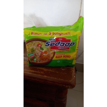 

mie sedap soto atau goreng isi 5bungkus