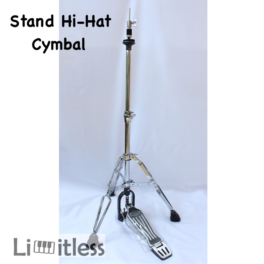 Stand HiHat Cymbal Hi Hat Drum Double Braced